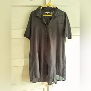 Ali Golden black shirt dress/tunic.